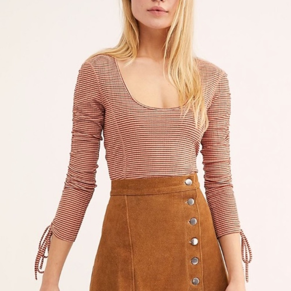 NWOT Intimately Free People Day One Crop Top